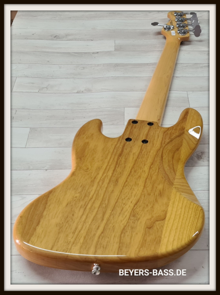 FGN Neo Classic JB-100 5-String, Vintage Natural